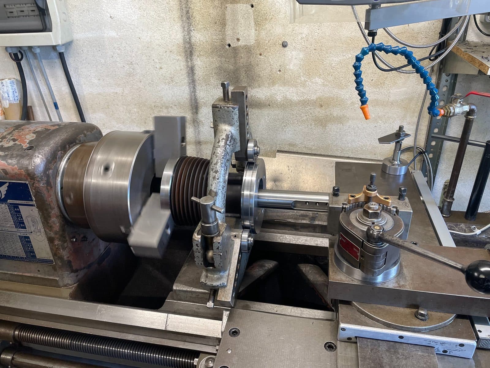 Reconstruction moteur MAG 350