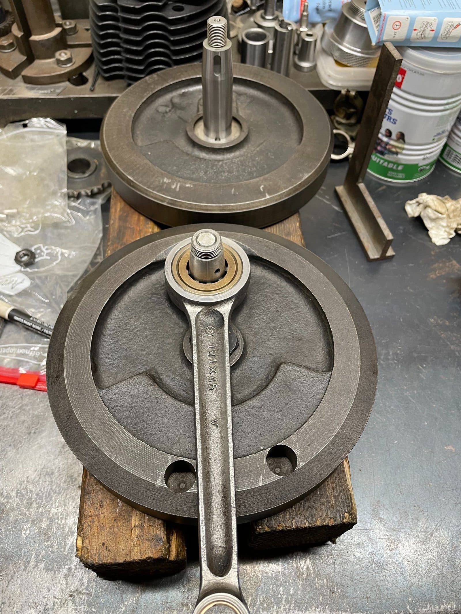 Reconstruction moteur MAG 350